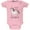 Pink, variant on Peace Love Unicorns Soft Baby One Piece Light Blue 18-24 M