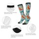thumbnail image 3 of Balery Retro Seamless Flying Butterflies Calcetines novedosos Calcetines deportivos Calcetines hasta la rodilla Calcetines de algodón Calcetines originales y geniales, 3 of 6