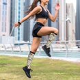 thumbnail image 6 of Sikiie Hawaiian Style 1 Pairs Compression Socks for Men and Women 15-20 mmHg Running Support Socks, 6 of 7