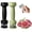 Black+Green, variant on 2 Pack Meat Tenderizer Tool, 20-Pin Stainless Steel Blade Tenderizer for Meat, Heavy Duty Meat Tenderizer Mallet Alternative for Steak, Chicken & BBQ, 6.9"