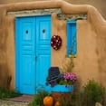 thumbnail image 3 of Mahan, Kathy 15x15 Black Modern Framed Museum Art Print Titled - Blue Door I, 3 of 5