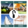 thumbnail image 2 of 10 Pcs Boat Mooring Hooks Black Sailboat Accessories Marine Hardware for Secure Docking, 2 of 8