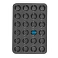 Mainstays Nonstick 19.75" x 14" 24cup Mini Muffin Pan, Mini Cupcake