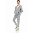 thumbnail image 2 of PURE CHAMP Boys 3 pack zip up hoodie Fleece long sleeve essentials hoodie for boys Athletic Kids Clothes Size 4-20 (Set1 Size 4/5), 2 of 4