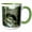 Green/White, variant on 3drose, Acadia National Park - Cobblestone Bridge, 11oz Mug
