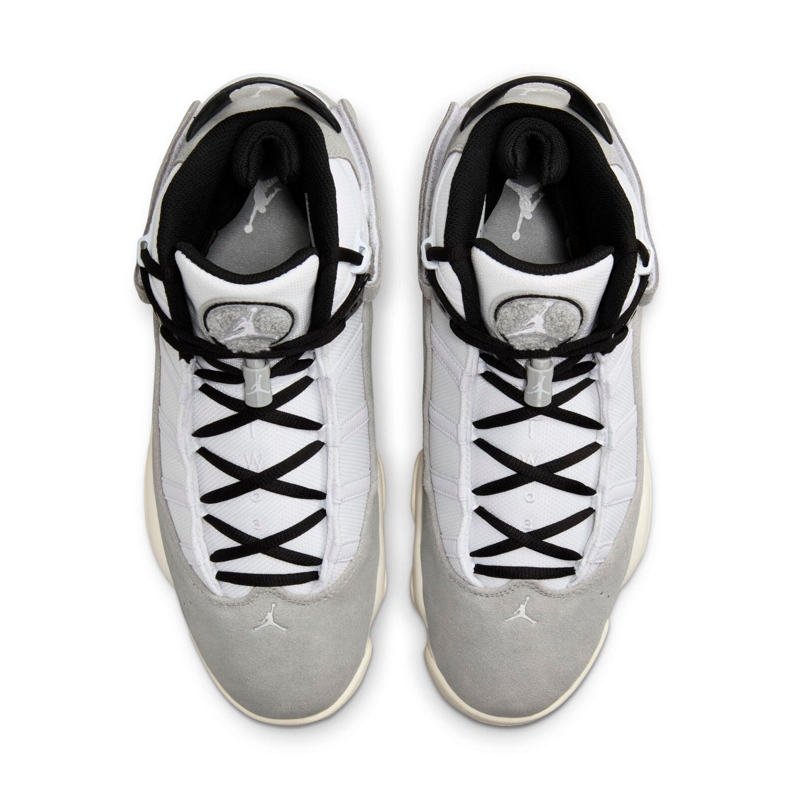 Jordan Mens Air Jordan 6 Rings Basketball Sneakers,Cement 