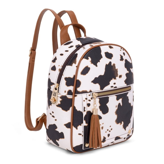 Montana West Purse Medium Backpack for Women Anti Theft Backpacks with Secured Zipper, COW-Brown