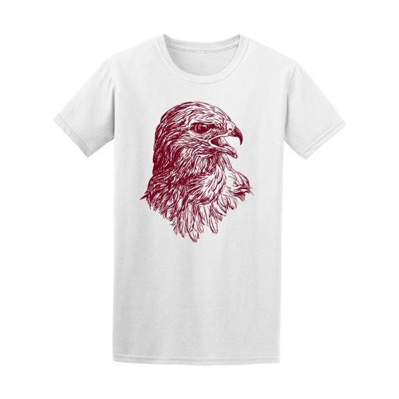 Vintage Hawk Sketch Tee Men's -Image by Shutterstock