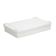 thumbnail image 1 of Caja multiusos para fermentar masa, bandeja de almacenamiento de alimentos de material HDPP para uso comercial y doméstico. Blanco medio, 1 of 9