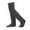 Dark Gray, variant on Women Knee High Socks Leg Warmers over Knee Comfortable Thigh High Socks Long Stocking for Apartment Dorm Living Room Bedroom Gray