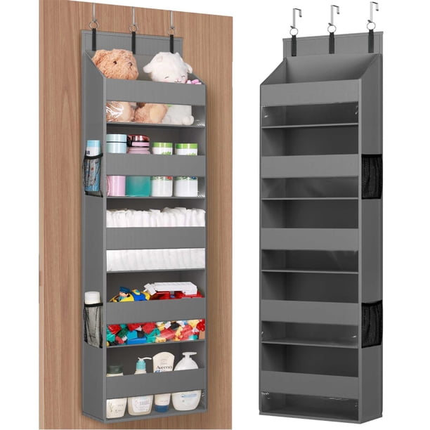 Organizador para colocar sobre la puerta Lifewit con 5 estantes y 4 bolsillos de malla