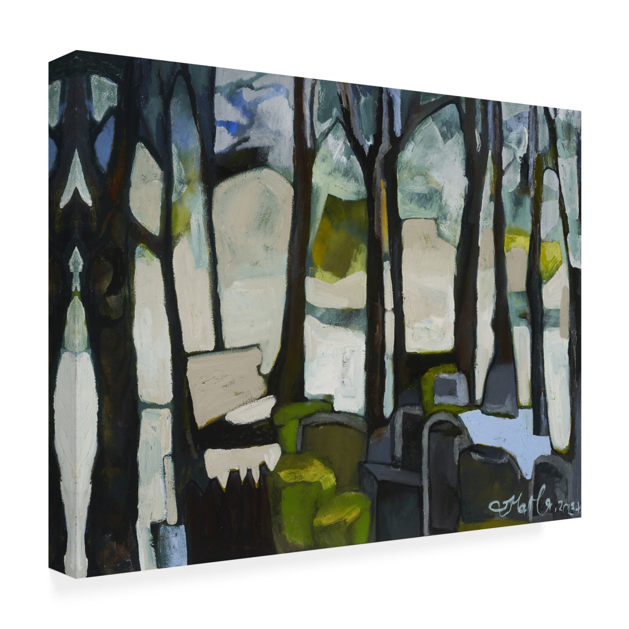 Trademark Fine Art Erin McGee Ferrell A Quiet Place Canvas Wall Art