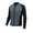 Dark Gray&Black, variant on inhzoy Thermal Wetsuit Jacket for Men Neoprene Long Sleeve Swim Top Scuba Kayaking Cold Water Red M
