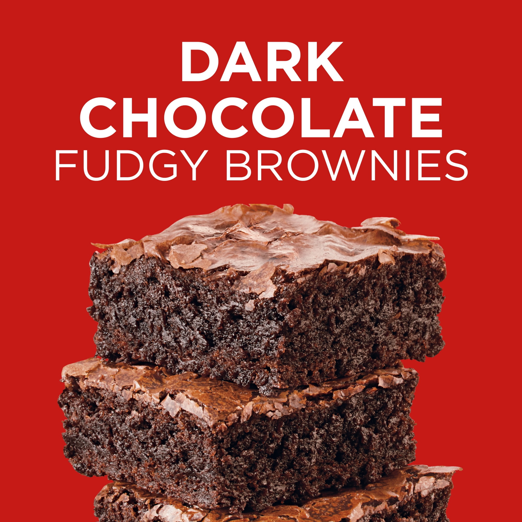 (3 pack) Duncan Hines Brownie Mix, Dark Chocolate Fudge, 18.2 oz.
