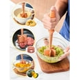 thumbnail image 2 of Premium Meat Chopper - Hamburger Smash, ana Non-Stick Masher With Nylon Mash, Fork & Mix Chop, 2 of 6