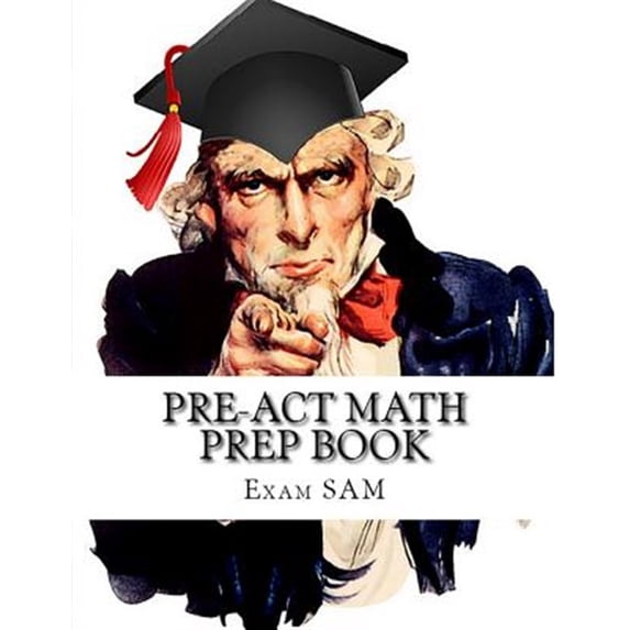 Pre-Owned PreACT Math Prep Book: PreACT Math Study Guide with Math Review and Practice Test Questions (Paperback)