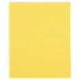 thumbnail image 5 of JAM Paper Heavy Duty Plastic Two Pocket Presentation Folders, Yellow, 6 Pack, 5 of 5