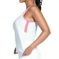 thumbnail image 2 of Lucky in Love Every Game Shimmer Women's Tennis Tank - L, 2 of 2