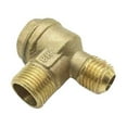 thumbnail image 4 of 2 Port Brass Male Threaded Check Valve Connector Tool for Air Compressor 20X16Mm, 4 of 6