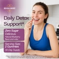 thumbnail image 4 of Sugar-Free Milk Thistle Gummies 1,000mg - Silybum Marianum Help Support Healthy Liver Detox. Natural Blueberry Flavor, Vegan Friendly, Non-GMO, Gluten-Free, 60 Gummies, 4 of 8