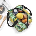 thumbnail image 4 of Lsque Avocado Pattern Lunch Bag Women/Men Insulated Lunch Box,Small Leakproof Cooler Food Lunch Containers Reusable High Capacity Lunch Tote Bags, 4 of 6