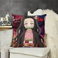 thumbnail image 2 of Kamado Nezuko Pillow Case Soft Pillow Cover Pillowcase Decorative Cushion Cover Home Decor 22 "x22 ", 2 of 8