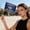 B, variant on 1 Pc 250 Anniversary USA Flag, American 250 Anniversary Small Stick Flags, 4th of July Independence Day Patriotic Signs Handheld Flag for Room, House, Welcome, Lawn, Backdrop, Style A