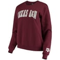 thumbnail image 2 of Women's Colosseum Maroon Texas A&M Aggies Campanile Pullover Sweatshirt, 2 of 3