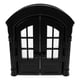 thumbnail image 1 of Puerta para gatos de interior: Puerta interior para gatos y perros pequeños. Puerta de doble apertura para cachorros y gatitos. Uso doméstico. Color negro., 1 of 7