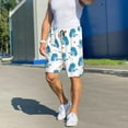 thumbnail image 6 of Rateoe Cartoon Poodle Dog Print Men's Lounge Shorts – Soft & Breathable Pajama Bottoms with Pockets, Elastic Waistband, Lightweight Sleepwear for Nightwear & Loungewear-X-Large, 6 of 6