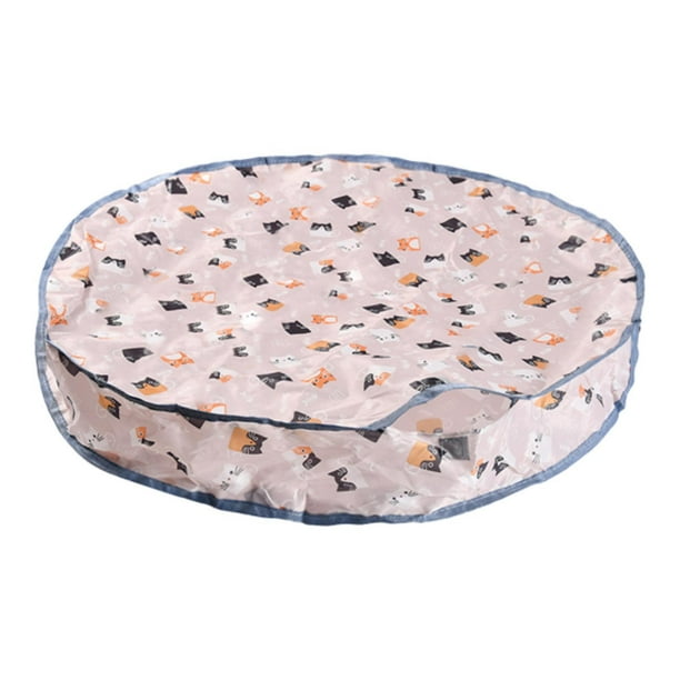 Juguete para gatos con funda de pelota, juguete de ejercicio, juguete interactivo para gatos, para entrenamiento de gatos y gatitos cartón rosa