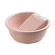 thumbnail image 4 of Lavabo con tina de lavado integrada para pantalones de exterior en casa rosa, 4 of 9