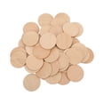 thumbnail image 4 of Recortes De Madera Redondos, Astillas De Madera Redondas, Aplicación Amplia, Sin Terminar, Suaves Para Decoraciones De Regalo Para Hacer Bricolaje ANGGREK Otros, 4 of 8