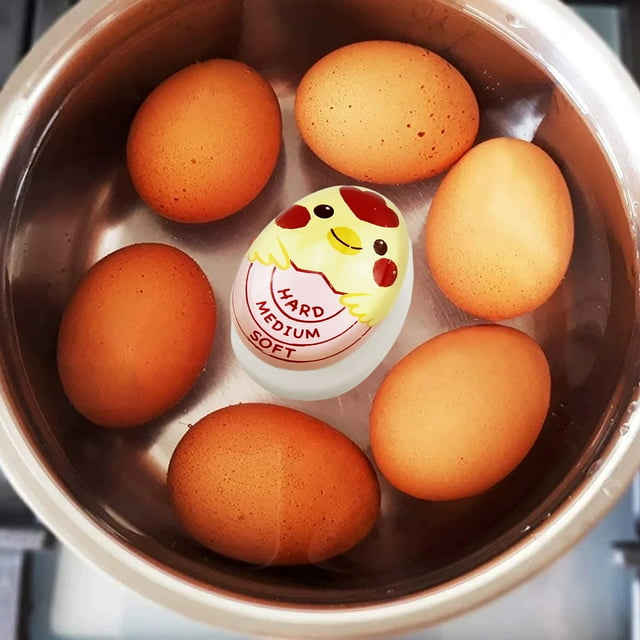 fsxdhpcsgfc Pool Timer Center Egg Timer Color Changing Egg Timer Reusable Egg Timer For Cooking Soft To Hard Eggs