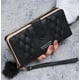thumbnail image 1 of Cartera Antirrobo Gran Capacidad Billetera Moda Para Mujer Modelo Negro, 1 of 4