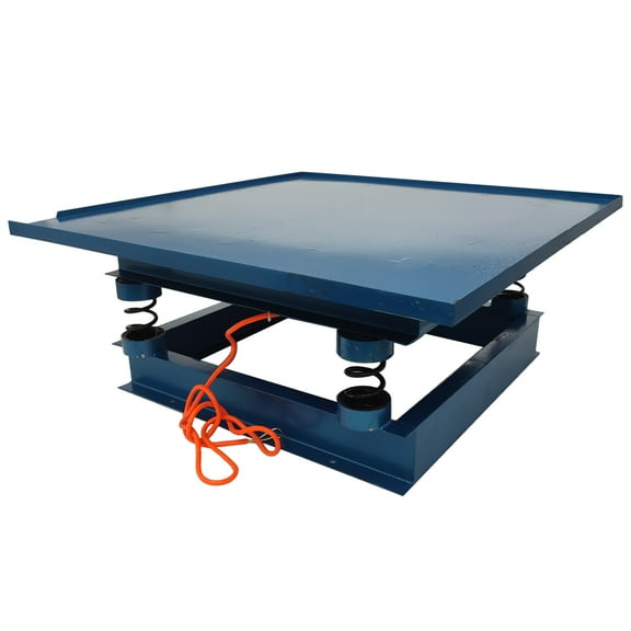 31.5x31.5in Concrete Vibration Table Concrete Vibration Compactor Shape Tumbler Agitator Shaker 220V
