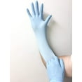 thumbnail image 1 of High - quality Blue Multi Purpose, Medium Duty Nitrile Gloves, 9.5" Length, Powder-Free, (100 Count) - Large providing excellent performance, 1 of 4