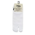 thumbnail image 2 of White Ankle Casual V-Toe Flip-Flop Tabi Big Toe Socks by V-Toe Socks, Inc, 2 of 6