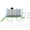 Green#23, variant on Trampoline For Kids 16FT Trampoline for Adults & Kids with Basketball Hoop, Double-sided cover,Outdoor Trampolines w/Ladder and Safety Enclosure Net for Kids and Adults,Outdoor Trampoline