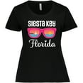 thumbnail image 3 of Inktastic Siesta Key Florida Beach Trip Women's Plus Size T-Shirt, 3 of 5