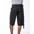 thumbnail image 3 of Pro Club Men's Cotton Twill Cargo Shorts with Belt, 3 of 5