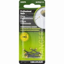 Class Reusable Picture Hanger Replacement Nails, 10 PK., Hillman, 122276