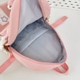 thumbnail image 5 of QUOTAY Lightweight Versatile Backpack for High School and College Students Stylish for Everyday Use and Commute School Backpack 02_Pink,One Size, 5 of 5