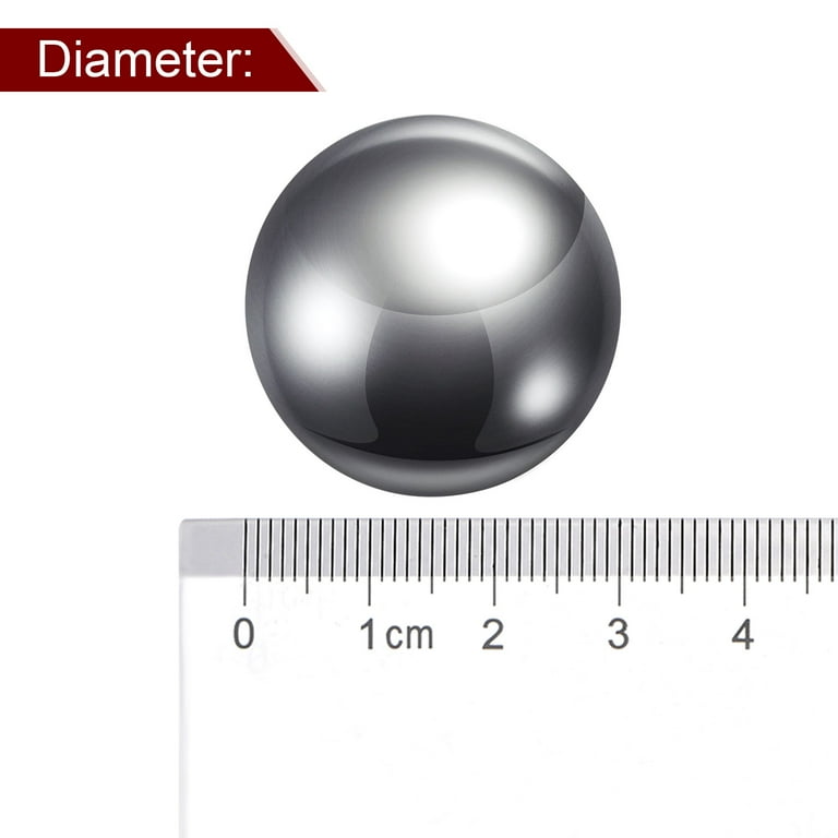 Bolas De Precisión 600uds 2mm Diámetro G10 Cromo Acero Para Rodamientos Unique Bargains Plata