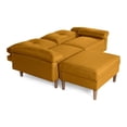 thumbnail image 4 of Sofá Cama Reversible Makora Lino Mostaza Modelo Cassanova, 4 of 9
