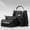 Black, variant on Dvkptbk Women's Shoulder Bags Handbags Fringe Bags 3-Piece Wallets