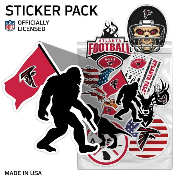 Atlanta Falcons Assorted Sticker Pack