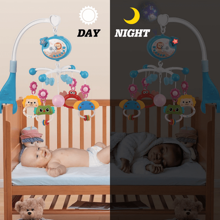 Dropship Baby Musical Crib Bed Bell Rotating Mobile Star