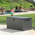 thumbnail image 4 of Lifetime Outdoor Storage Deck Box (150 Gallon) – Durable, Weather-Resistant Storage Solution for Patio, Yard, and Garden, 4 of 4