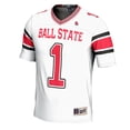 thumbnail image 2 of Youth GameDay Greats #1 White Ball State Cardinals Football Jersey, 2 of 3